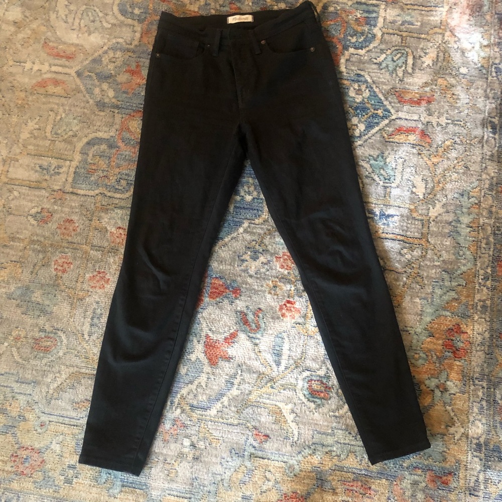 Black Madewell 9 inch Skinny jeans